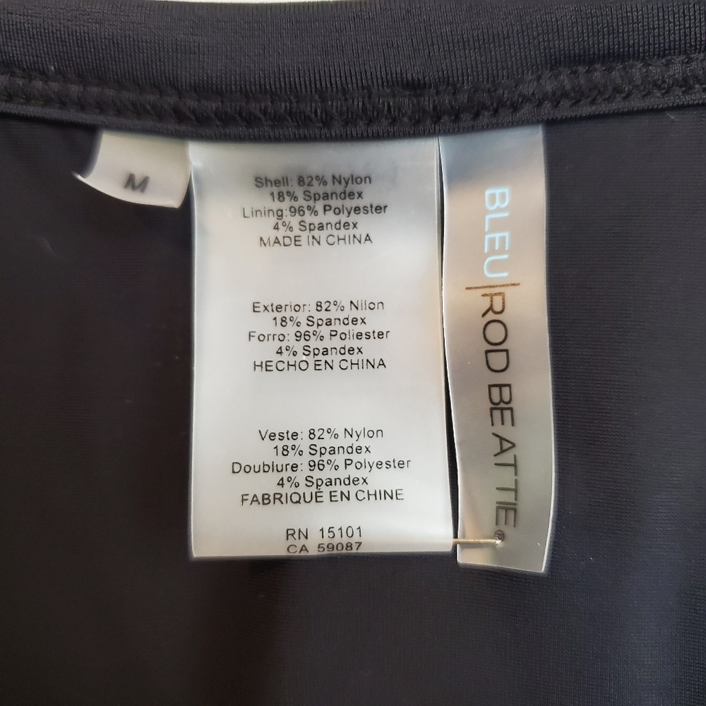 Bleu Longsleeve Swim Top Rash Guard - Picture 4 of 4